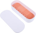 Box Cosmetic Cleaning Box Makeup Tools Cleaner Brush Cleaner Make up Brush Cleaning Container Cleaner Container Makeup Brush Holder Makeup Brush Storage Holder Pp White